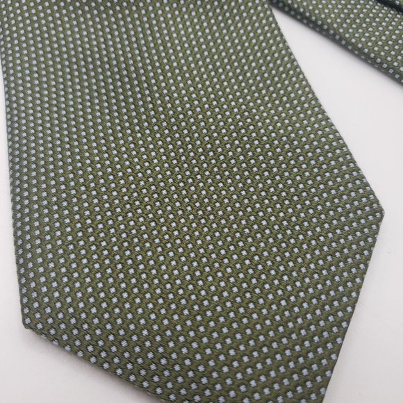 IKE BEHAR New‎ York Brown Micro Dot Neck Tie - Picture 7 of 8